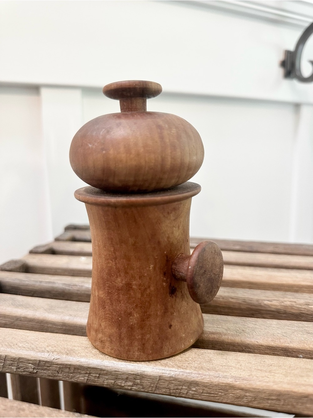 Dan Droz For Lauffer Wooden Salt & Pepper Mill Grinder Shaker - Natural Brown